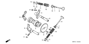 SCV100 Распред вал / клапана