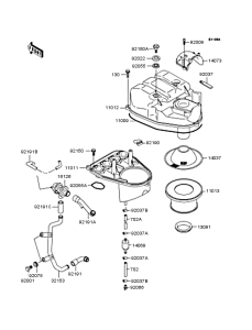 ZR250 Воздушный фильтр