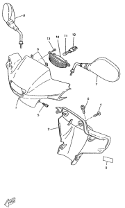 CW50RS Обтекатели