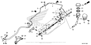 CTX700 Rear Brake Master Cylinder (1)