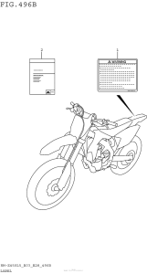 RM-Z450 Label (Rm-Z450L5 E28)