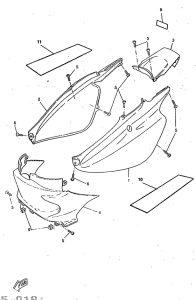 CW50RSP Боковые обтекатели