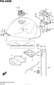 GSX1300R (ABS) Fuel Tank (Gsx1300Ral6 E28)