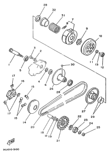 CY90 Сцепление