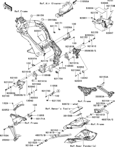 ZX1000 Frame fittings(1 / 2)