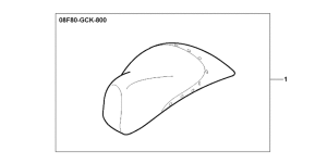 SRX50 Overcover  seat