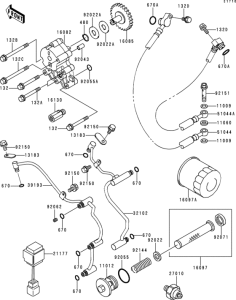  Масляный насос