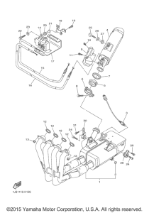 YZF-R6 Выхлопная система