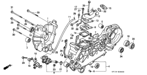 SA50S Crankcase / oil pump
