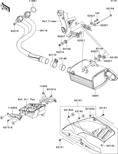 ER650 Глушитель