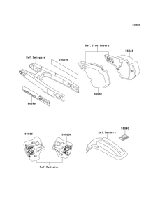 KX500 Labels(kx500-e5)