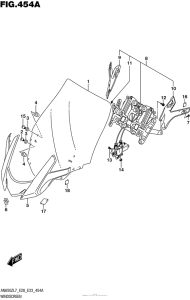 AN650Z Ветровое стекло