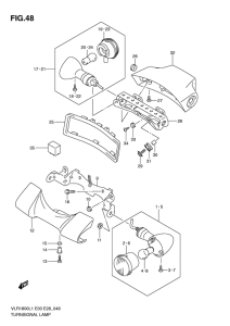 VLR1800 Поворотники