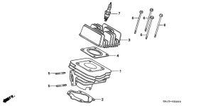 NE50 Cylinder / cylinder head