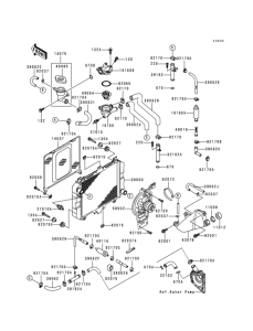 KLE500 Radiator(1 / 2)