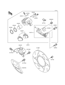  Задний суппорт