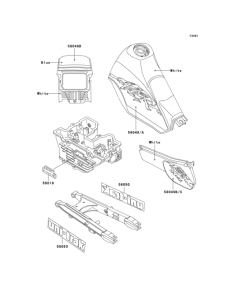 KL250 Decals(kl250-d10)