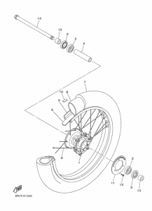 XVS950XR-A (ABS) フロントホイ-ル
