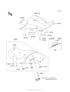 ZX1400 Seat (Edf / edfa)