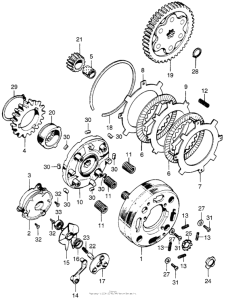 C70 Сцепление