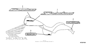 VT750C2B Наклейки