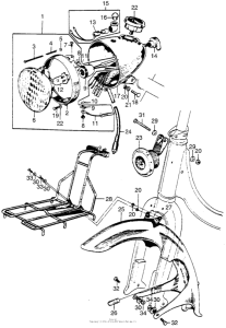 P50 Headlight + carrier