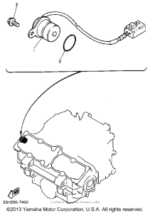 FZR1000BC Pick up coil governor