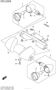 VL1500T Front Turnsignal Lamp