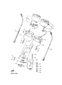 XS650 ｽﾋﾟｰﾄﾞﾒｰﾀ. ﾀｺﾒｰﾀ