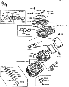 VN1500 Крышка головки цилиндров