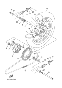  Переднее колесо