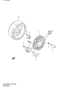 DR-Z250 Зажигание