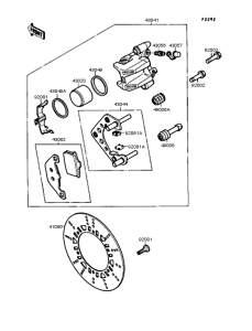 EL250 Передний тормоз