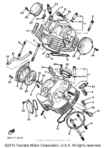 XV920RJ Головка цилиндров