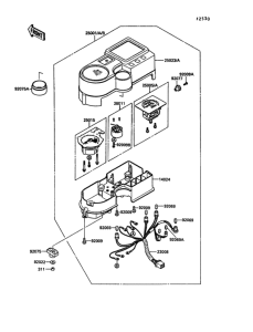 KL650 Приборы