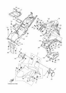 YZF-R25 フエンダ