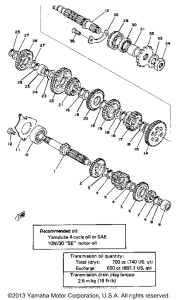 DT175E Трансмиссия