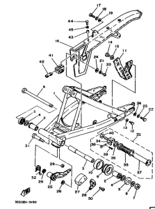 DT125MX Бугель