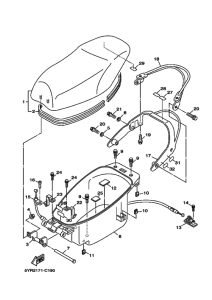 XC125V YJ125X Пружина