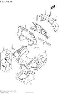 AN650 Meter Panel (An650L5 E33)