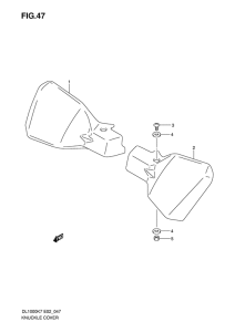 DL1000 Knuckle cover