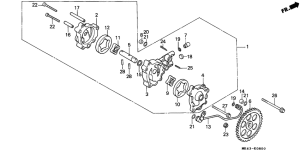 XBR500 Маслонасос