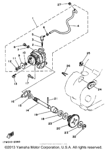 DT50A Масляный насос