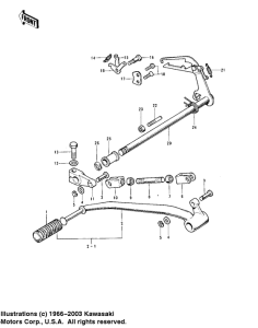 KH400 Переключатель передач
