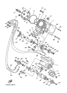 TZ250 Головка цилиндров