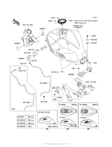 EX300 Fuel Tank (Adf-Aef)