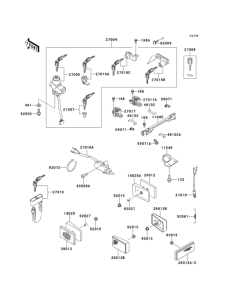 ZG1000 Замок зажикания