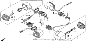 RVF750 Задний фонарь