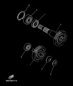 YN50 Трансмиссия