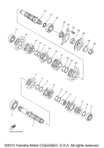 YZ426FM Трансмиссия